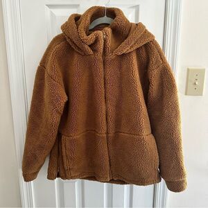 Fabletics Lotta Teddy Jacket Women’s Size Small